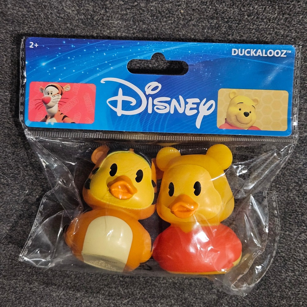 Disney Duckalooz Winnie the Pooh and Tigger 2-Pack Vinyl Figures 33468 NEW